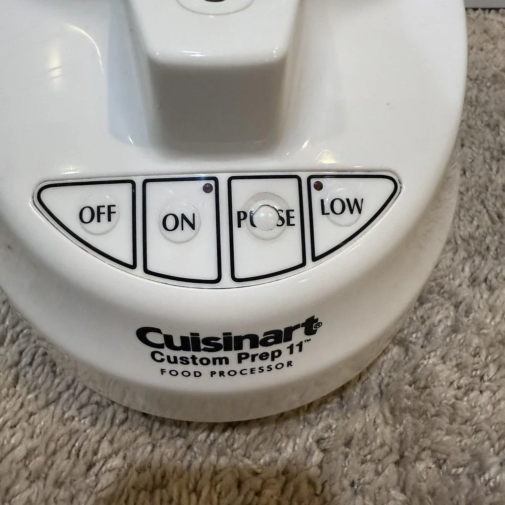 Cuisinart Custom Prep 11 Food Processor‎ Motor Base DLC-2011 Replacement White
